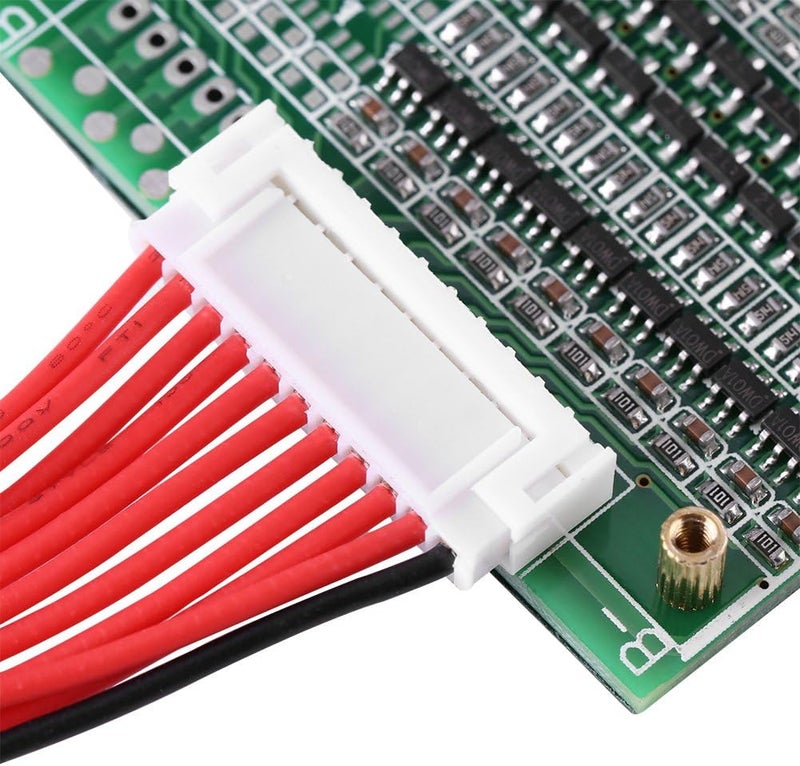 woobles 36V 35A Lithium Battery Protection Board 10S Li-ion Battery BMS Protection Board PCB for Ternary Cobalt Cells with Balancing - Image 4